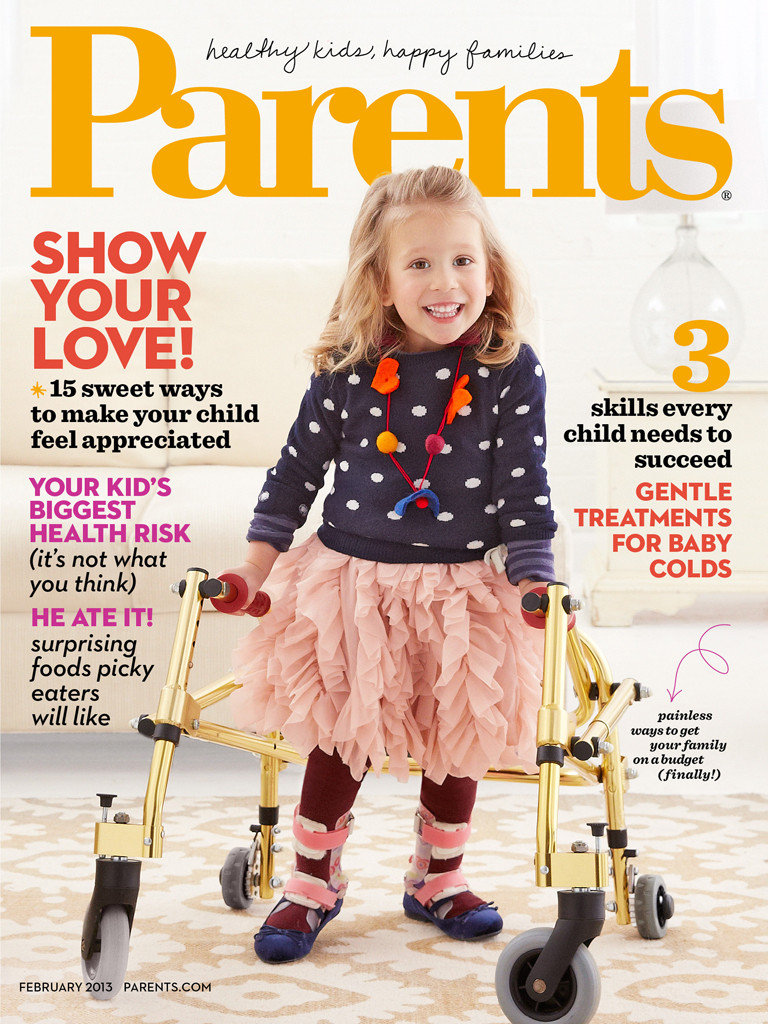 spina bifida toddler covergirl parents magazine