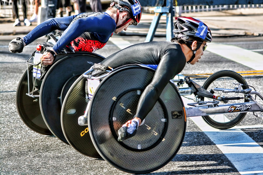 nyc marathon wheelchair racers terry cork