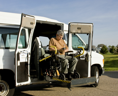 wheelchair carrier for car