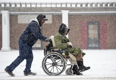 wheelchair winter tips