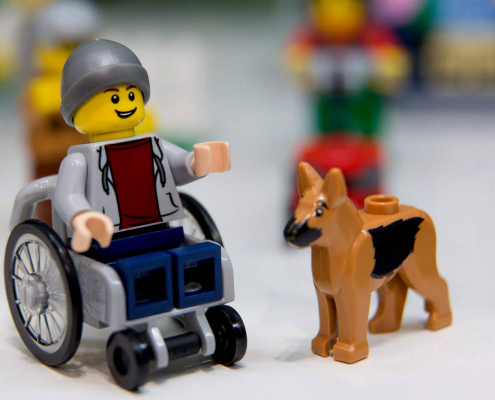 toy like me lego wheelchair